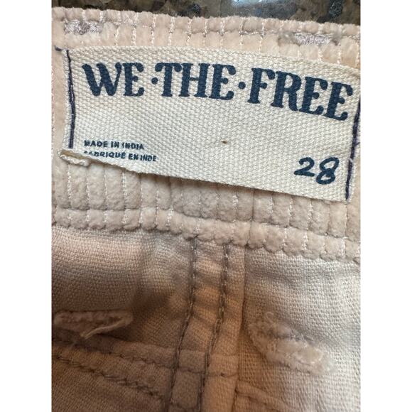 Free People Good Luck Corduroy Barrel Jeans - Size 28 - Picture 5 of 6